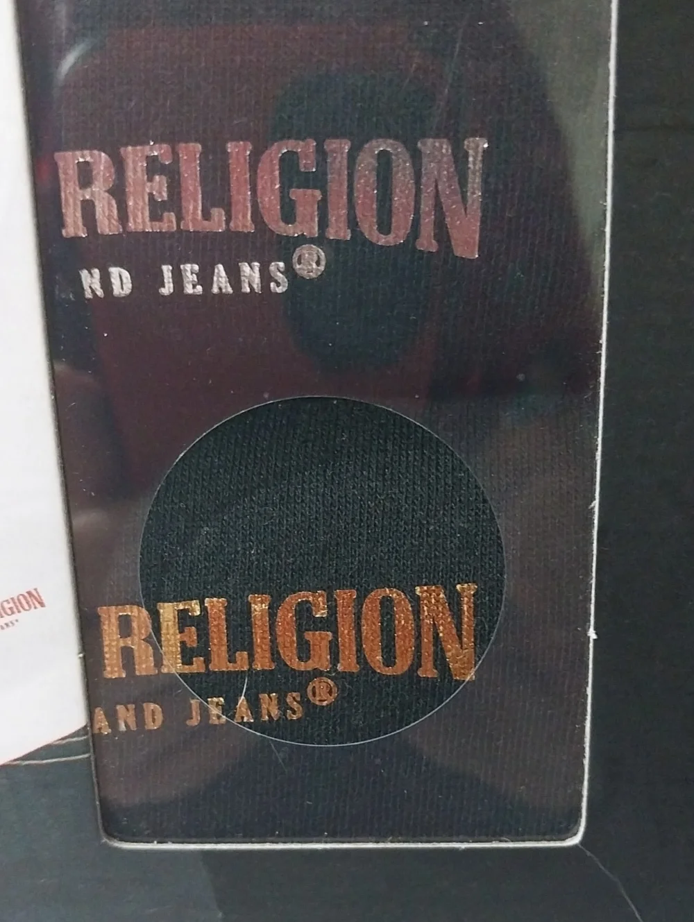 True Religion Men's Crew Tees Premium Cotton Black 4 Pack Large NEW